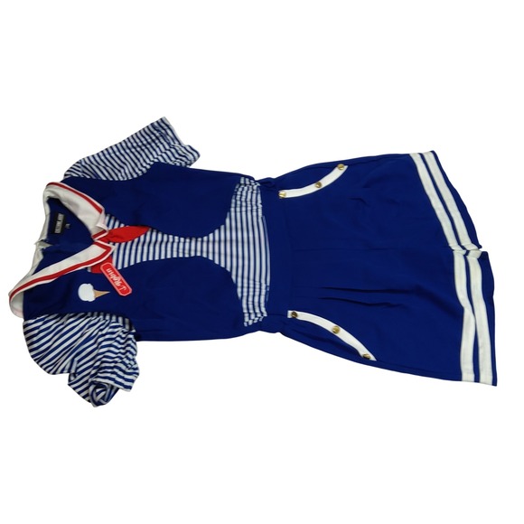 Costume Agent Robin Scoops Ahoy Stranger Things Cosplay Jumpsuit L/XL - Picture 1 of 7